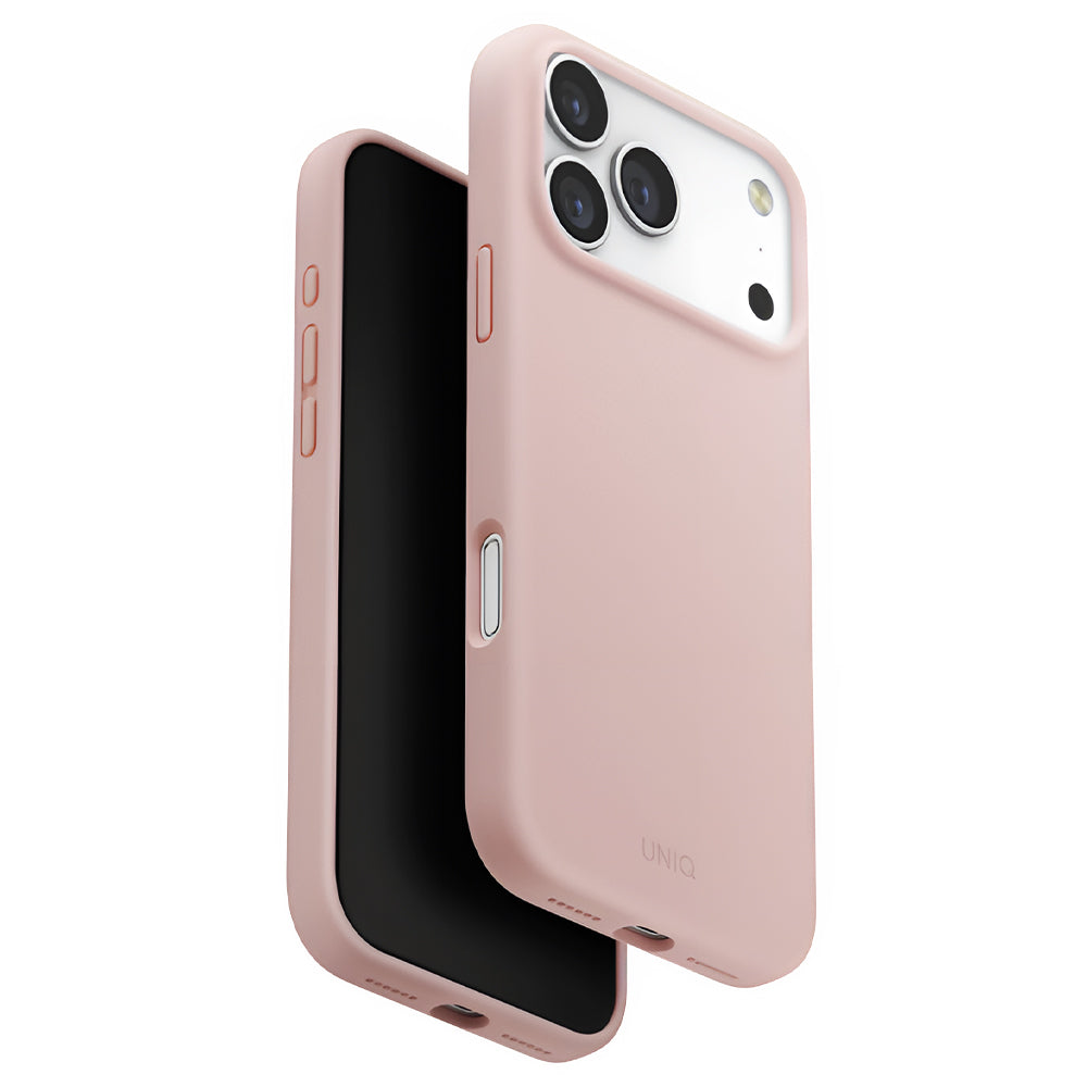 MagSafe hoes voor Apple iPhone 17 Pro Max, UNIQ, Lino MagClick, Roze