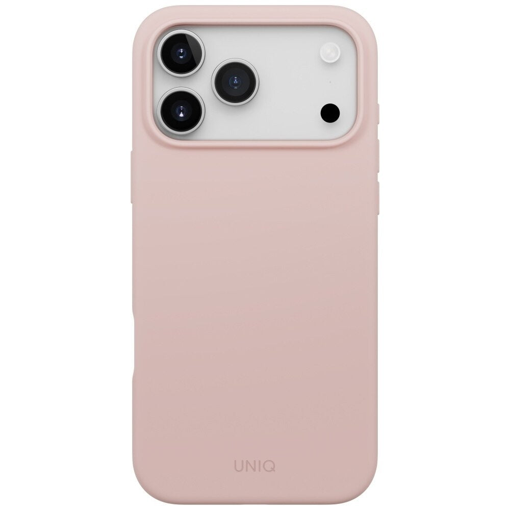 MagSafe hoes voor Apple iPhone 17 Pro Max, UNIQ, Lino MagClick, Roze