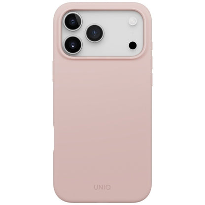 MagSafe hoes voor Apple iPhone 17 Pro Max, UNIQ, Lino MagClick, Roze