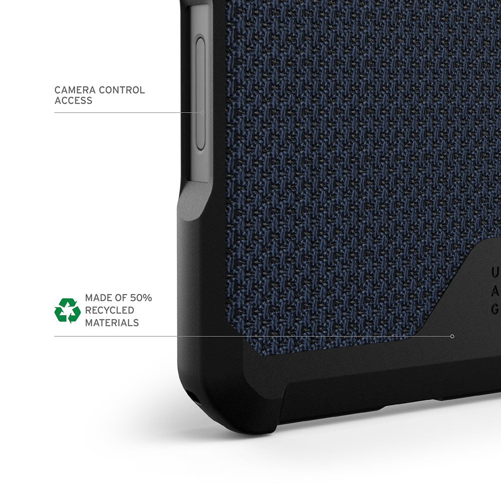 MagSafe hoesje voor Apple iPhone 17 Pro Max, Urban Armor Gear, Metropolis LT Kevlar, Marineblauw
