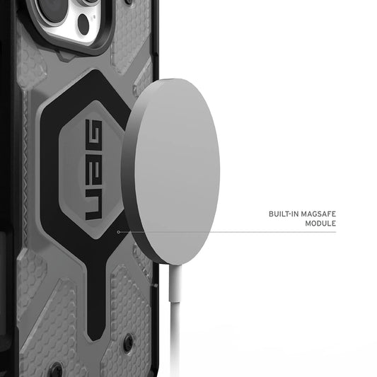 MagSafe hoes voor Apple iPhone 17 Pro Max, Urban Armor Gear, Pathfinder Clear, Gri