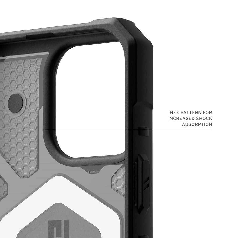 MagSafe hoes voor Apple iPhone 17 Pro Max, Urban Armor Gear, Pathfinder Clear, Gri