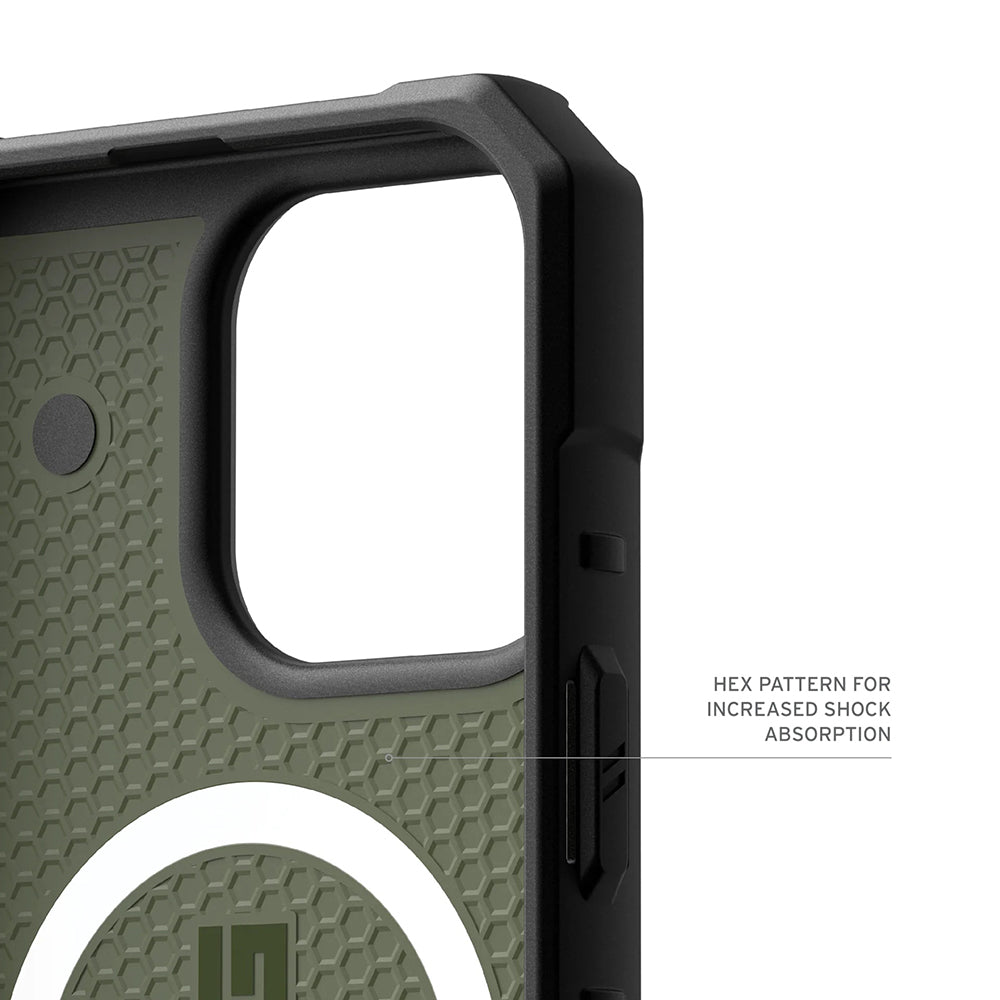 MagSafe hoes voor Apple iPhone 17 Pro Max, Urban Armor Gear, Pathfinder, Geel