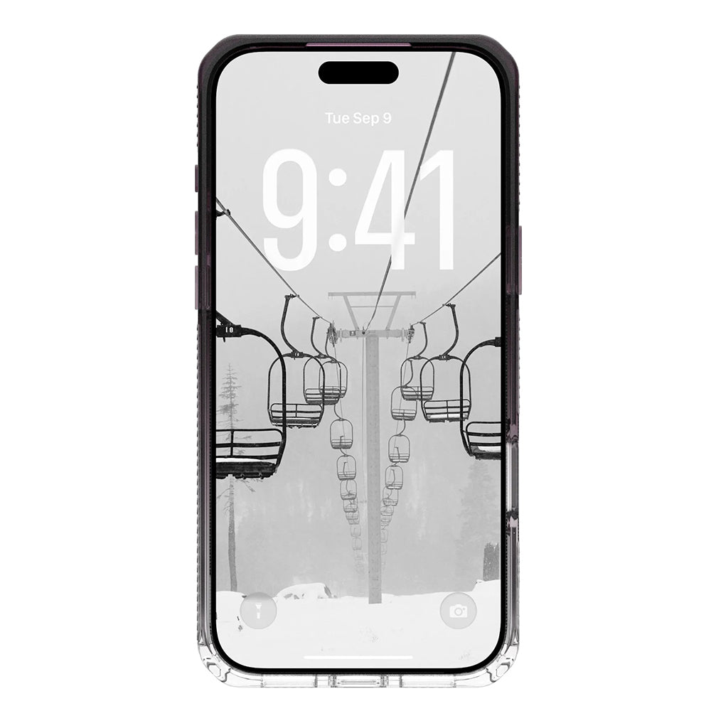 MagSafe Case for Apple iPhone 17 Pro Max, Urban Armor Gear, Plyo, Transparent Black