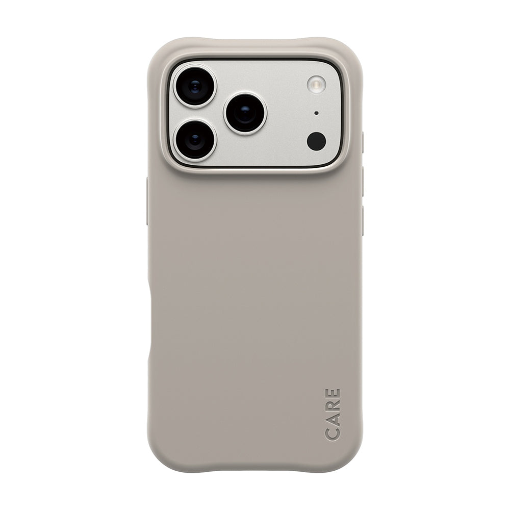 MagSafe hoes voor Apple iPhone 17 Pro, PanzerGlass, Care Fashionable, Beige