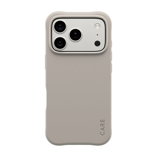 MagSafe hoes voor Apple iPhone 17 Pro, PanzerGlass, Care Fashionable, Beige