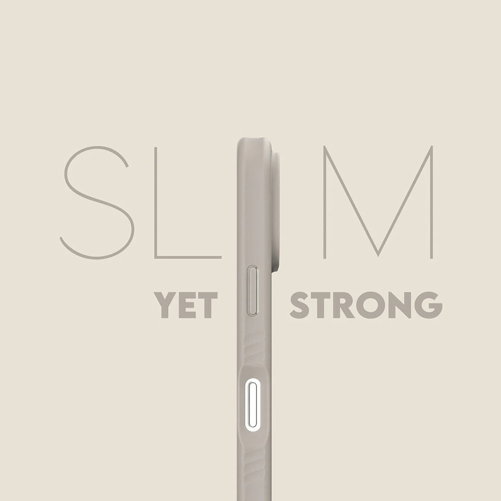MagSafe hoes voor Apple iPhone 17 Pro, PanzerGlass, Care Fashionable, Beige