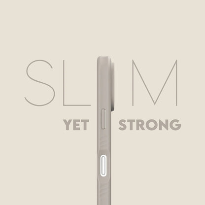 MagSafe hoes voor Apple iPhone 17 Pro, PanzerGlass, Care Fashionable, Beige