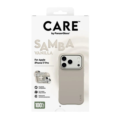MagSafe hoes voor Apple iPhone 17 Pro, PanzerGlass, Care Fashionable, Beige