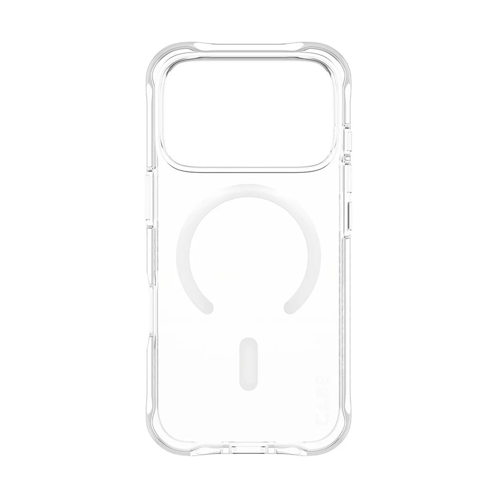 MagSafe hoesje voor Apple iPhone 17 Pro, PanzerGlass, Modieus, Transparant Wit