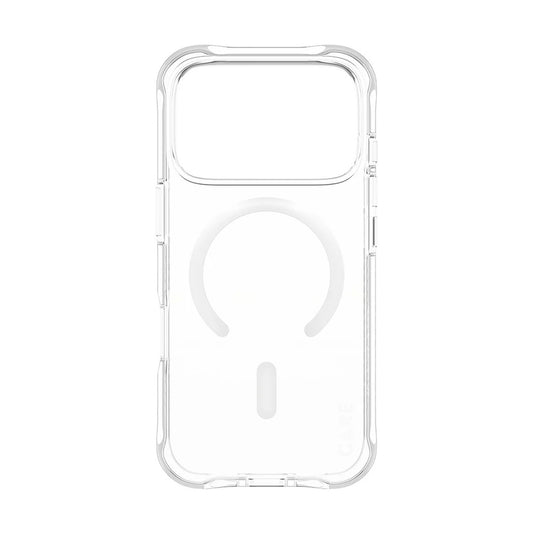 MagSafe hoesje voor Apple iPhone 17 Pro, PanzerGlass, Modieus, Transparant Wit