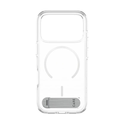 MagSafe hoesje voor Apple iPhone 17 Pro, PanzerGlass, met Kickstand, Transparant