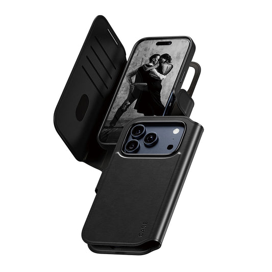 MagSafe hoes voor Apple iPhone 17 Pro, PanzerGlass, Care Feature Tango Two-in-One, Zwart