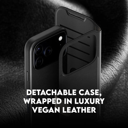 MagSafe hoes voor Apple iPhone 17 Pro, PanzerGlass, Care Feature Tango Two-in-One, Zwart