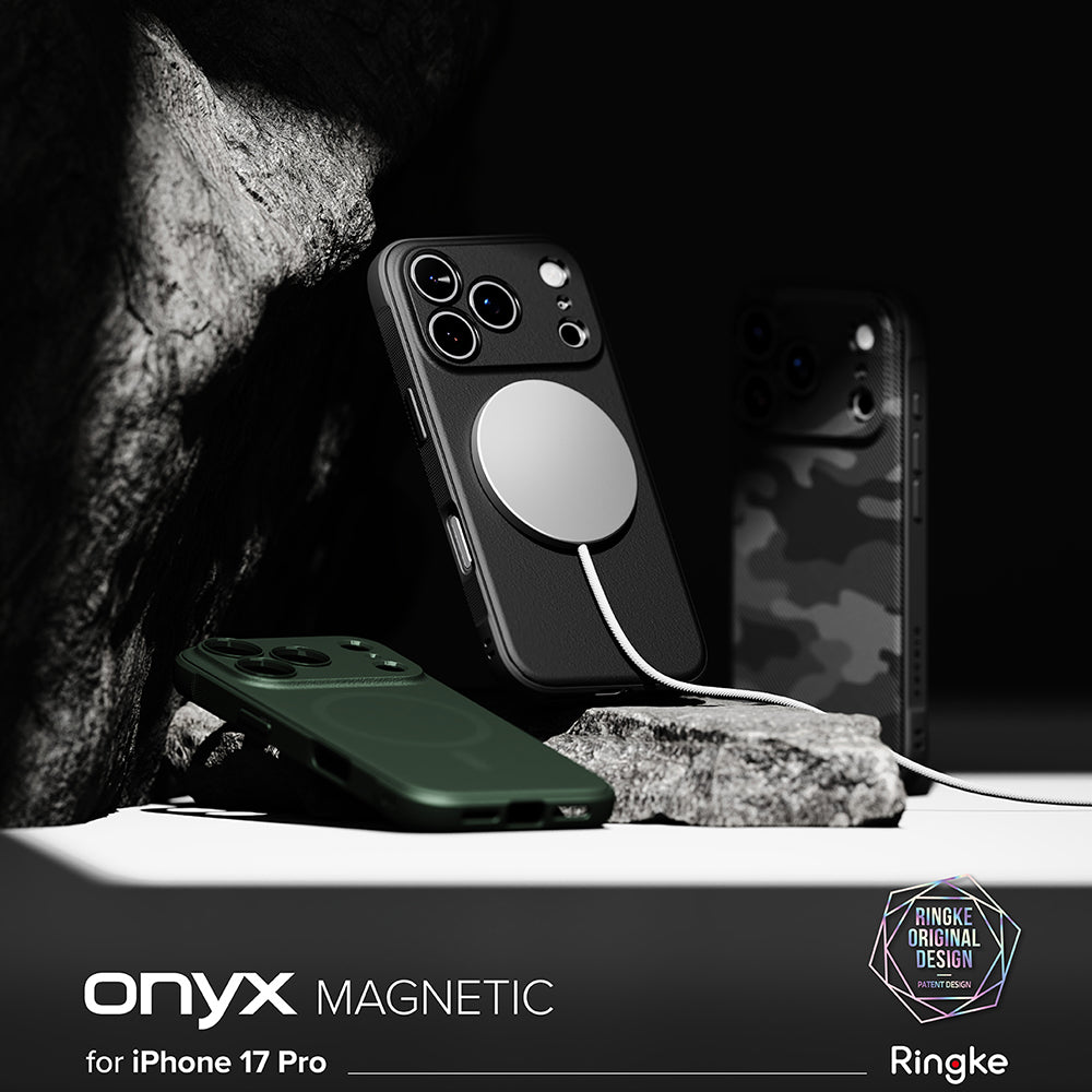 MagSafe hoes voor Apple iPhone 17 Pro, Ringke, Onyx, Camouflage
