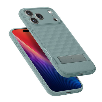 MagSafe Case for Apple iPhone 17 Pro, Spigen, Caseology Parallax S, Green