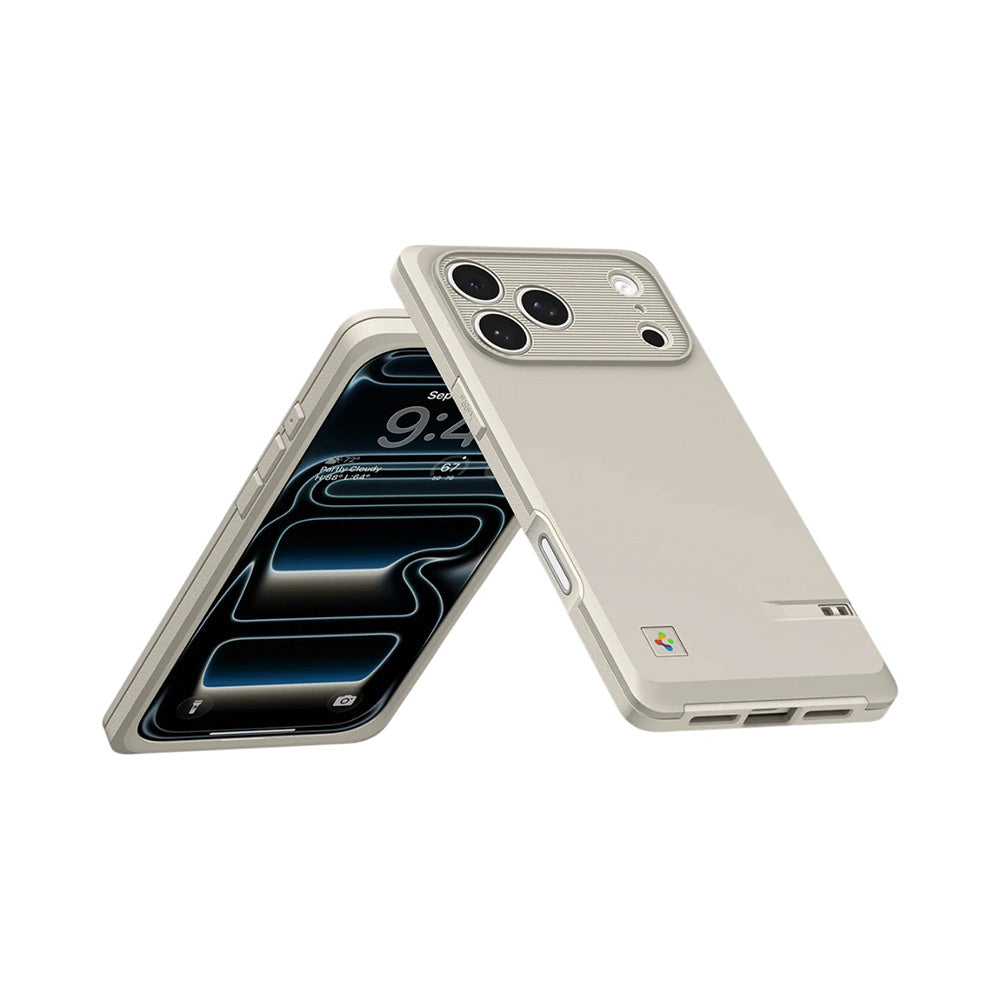 MagSafe-hoes voor Apple iPhone 17 Pro, Spigen, Classic LS, Crème ACS10479