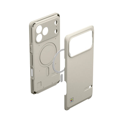MagSafe-hoes voor Apple iPhone 17 Pro, Spigen, Classic LS, Crème ACS10479