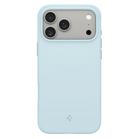 MagSafe hoesje voor Apple iPhone 17 Pro, Spigen, Silicone Fit, Blauw