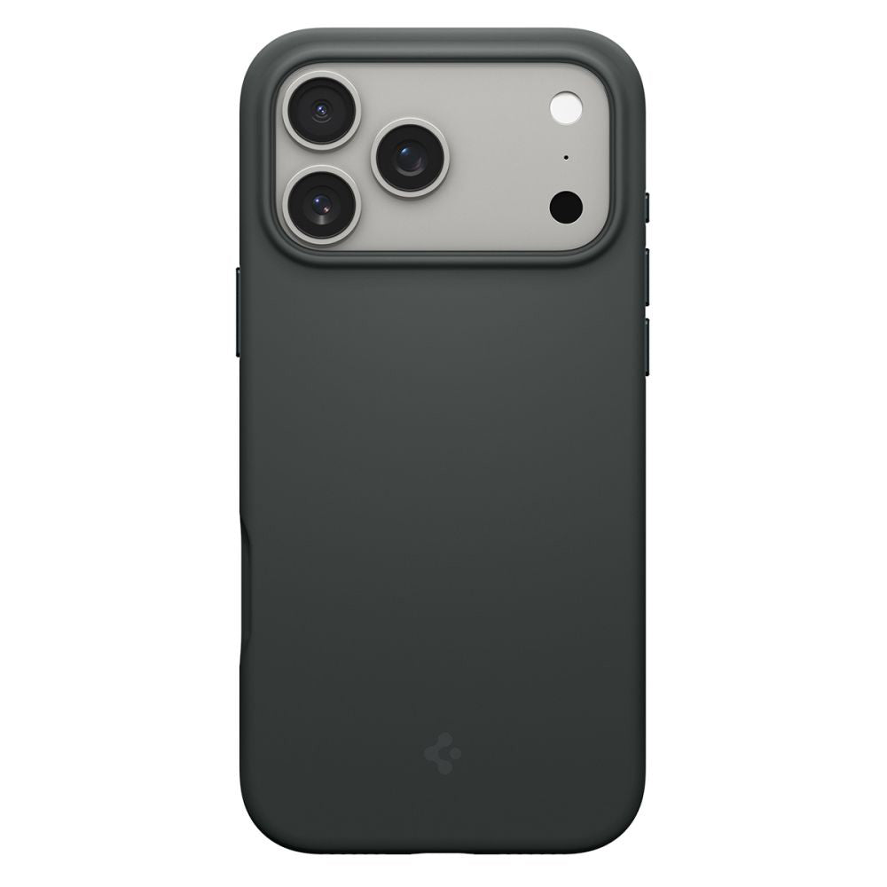 MagSafe hoesje voor Apple iPhone 17 Pro, Spigen, Silicone Fit, Groen