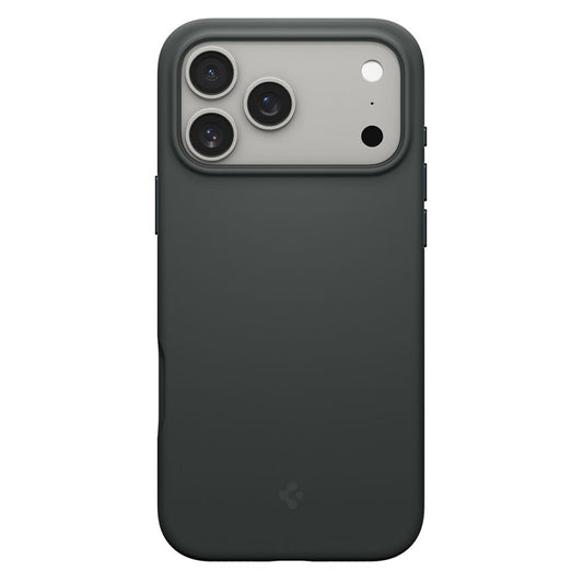 MagSafe hoesje voor Apple iPhone 17 Pro, Spigen, Silicone Fit, Groen