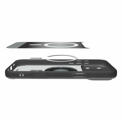 MagSafe hoes voor Apple iPhone 17 Pro, Spigen, Ultra Hybrid Classic, Zwart