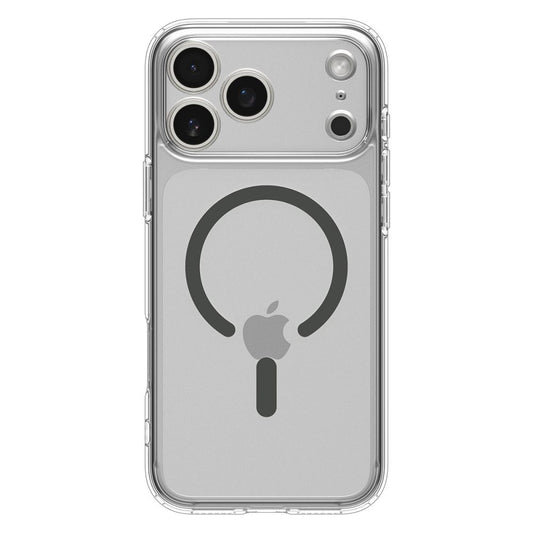 MagSafe hoesje voor Apple iPhone 17 Pro, Spigen, Ultra Hybrid, Gri