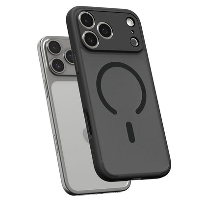 MagSafe hoes voor Apple iPhone 17 Pro, Spigen, Ultra Hybrid, Satijnzwart