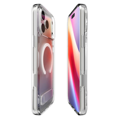 MagSafe hoesje voor Apple iPhone 17 Pro, Spigen, Ultra Hybrid S, Transparant