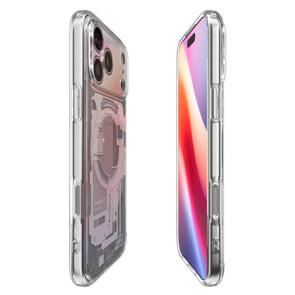 MagSafe hoesje voor Apple iPhone 17 Pro, Spigen, Ultra Hybrid Zero One, Wit