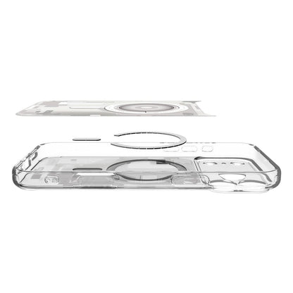 MagSafe hoesje voor Apple iPhone 17 Pro, Spigen, Ultra Hybrid Zero One, Wit