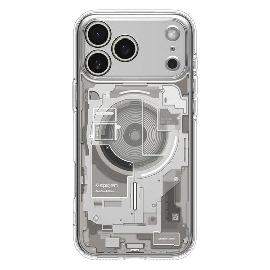 MagSafe hoesje voor Apple iPhone 17 Pro, Spigen, Ultra Hybrid Zero One, Beige