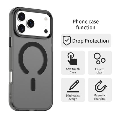 MagSafe hoes voor Apple iPhone 17 Pro, Techsuit, CandyCase, Zwart