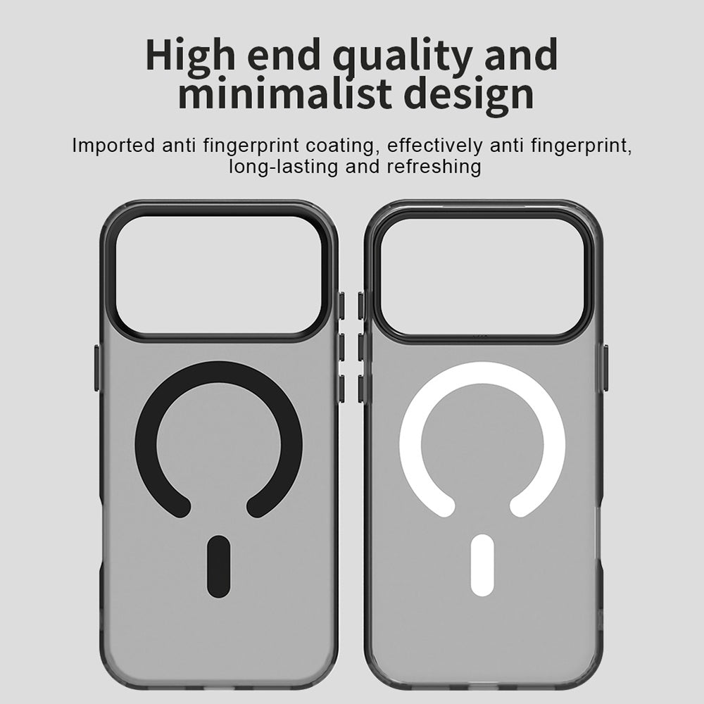 MagSafe hoes voor Apple iPhone 17 Pro, Techsuit, CandyCase, Zwart