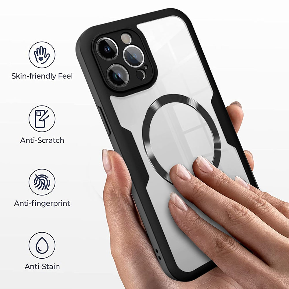 MagSafe hoesje voor Apple iPhone 17 Pro, Techsuit, ColorVerse 360, Paars