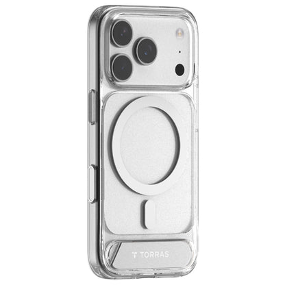 MagSafe hoes voor Apple iPhone 17 Pro, Torras, Pstand, Transparant