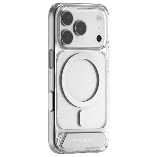 MagSafe hoes voor Apple iPhone 17 Pro, Torras, Pstand, Transparant