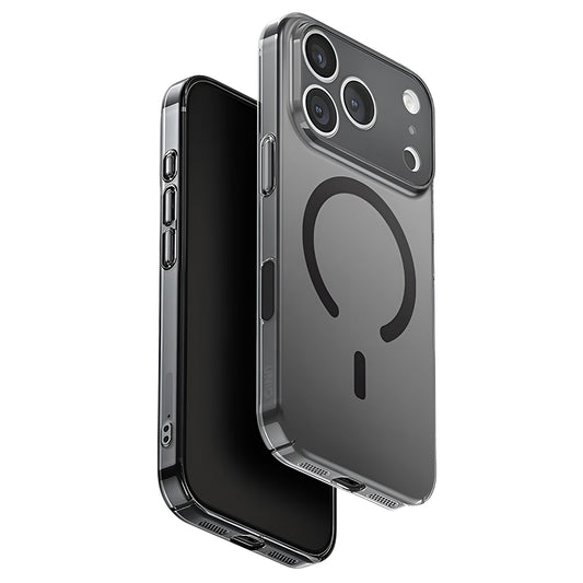 MagSafe hoes voor Apple iPhone 17 Pro, UNIQ, AirSuit MagClick, Zwart