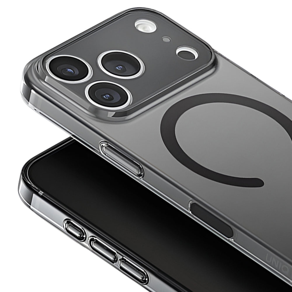 MagSafe hoes voor Apple iPhone 17 Pro, UNIQ, AirSuit MagClick, Zwart