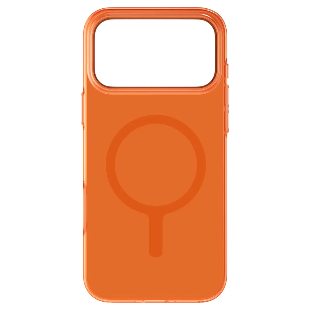 MagSafe hoesje voor Apple iPhone 17 Pro, UNIQ, Clario MagClick, Oranje