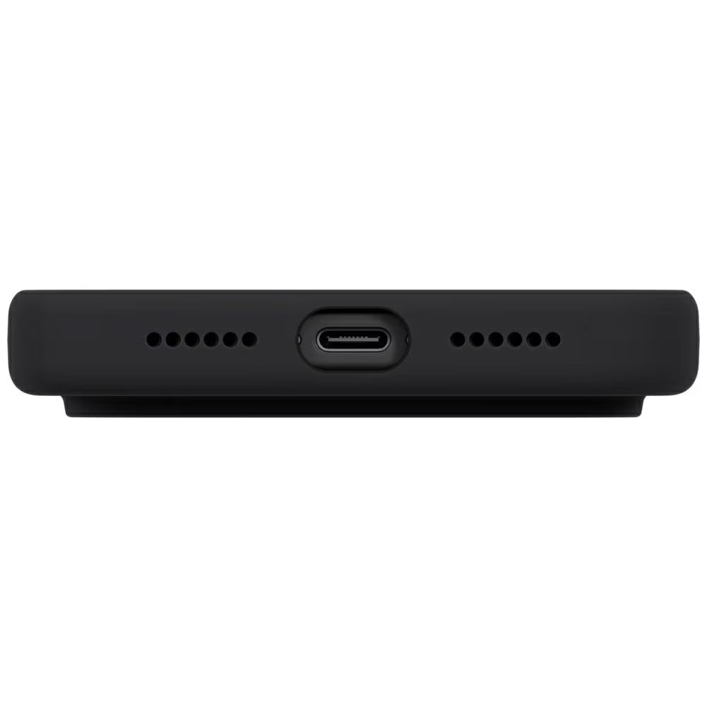 MagSafe hoes voor Apple iPhone 17 Pro, UNIQ, Lino MagClick, Zwart