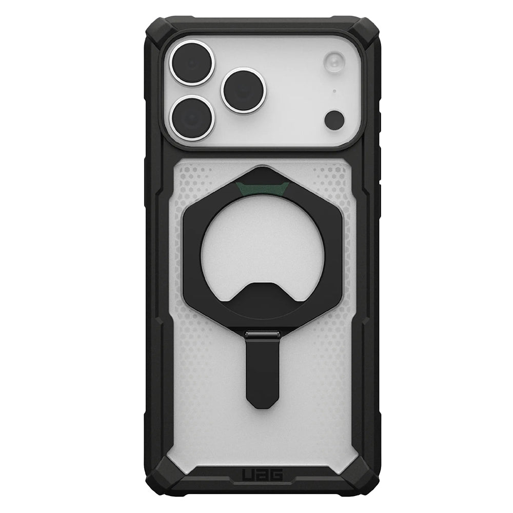 MagSafe hoes voor Apple iPhone 17 Pro, Urban Armor Gear, Plasma XTE, Transparant Zwart