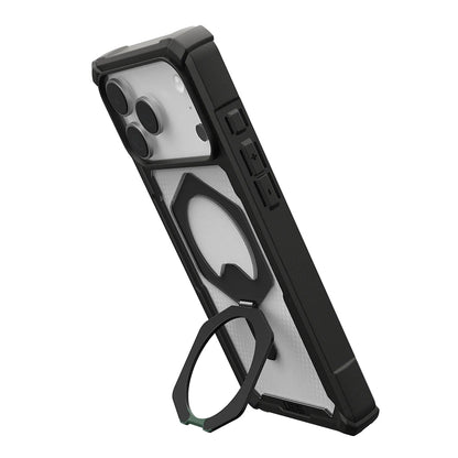 MagSafe hoes voor Apple iPhone 17 Pro, Urban Armor Gear, Plasma XTE, Transparant Zwart