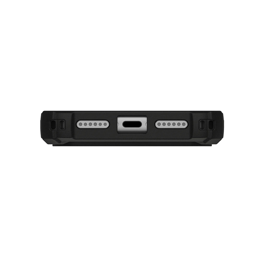 MagSafe hoes voor Apple iPhone 17 Pro, Urban Armor Gear, Plasma XTE, Transparant Zwart