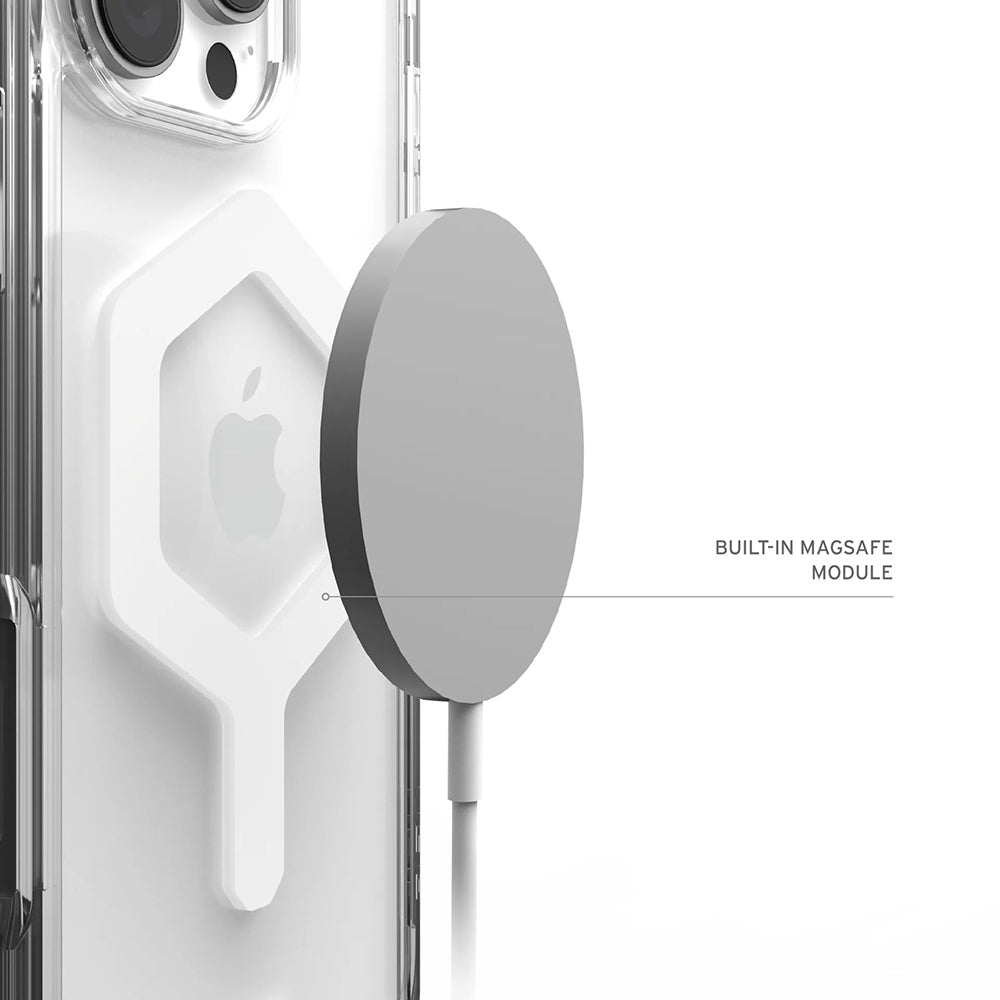 MagSafe hoes voor Apple iPhone 17 Pro, Urban Armor Gear, Plyo, Wit