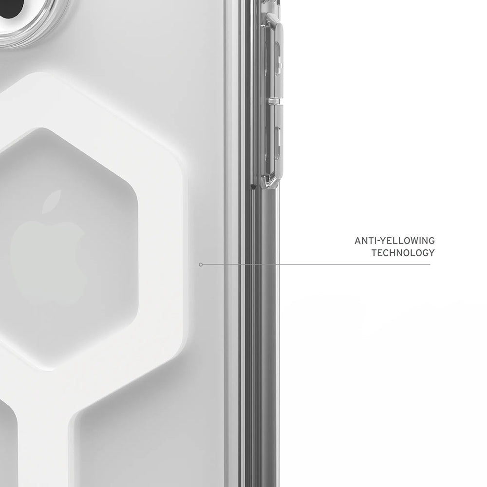 MagSafe hoes voor Apple iPhone 17 Pro, Urban Armor Gear, Plyo, Wit