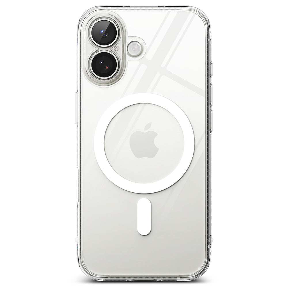 MagSafe hoesje voor Apple iPhone 17, Ringke, Fusion, Transparant