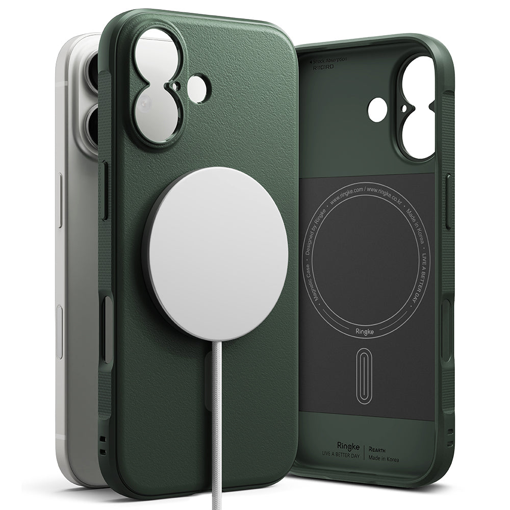 MagSafe-hoesje voor Apple iPhone 17, Ringke, Onyx, Donkergroen