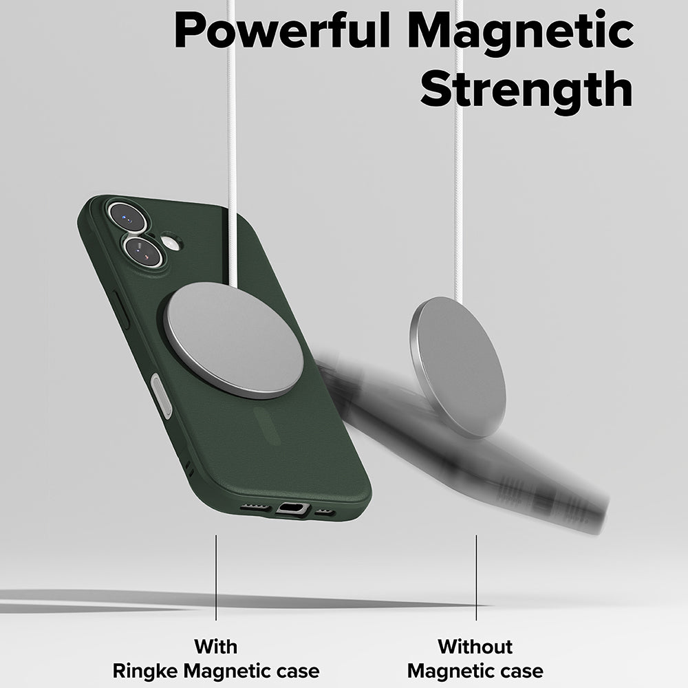 MagSafe-hoesje voor Apple iPhone 17, Ringke, Onyx, Donkergroen