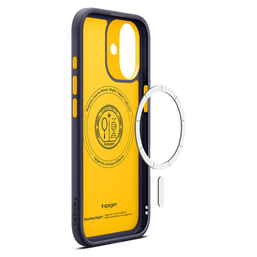MagSafe hoesje voor Apple iPhone 17, Spigen, Caseology Nano Pop, Paars